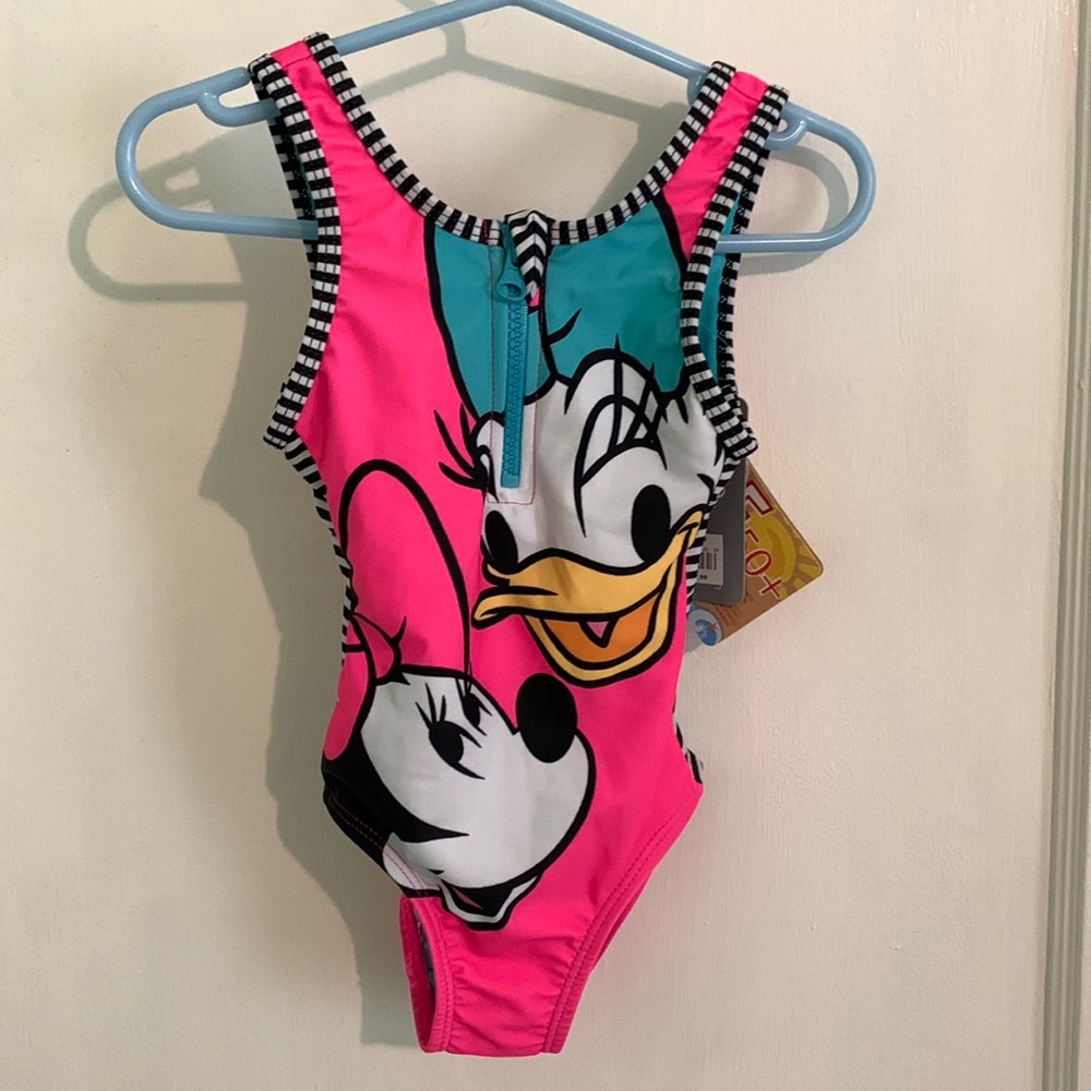 Disney swimsuit featuring Minnie and Daisy